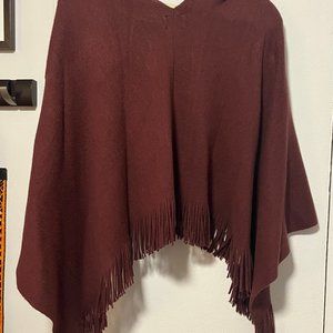 ECHO Fringe Topper Poncho